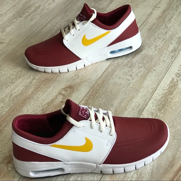 NWT Nike ID Stefan Janoski Custom maroon - Picture 4 of 8